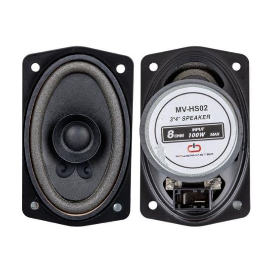 MAGICVOICE MV-HS02 3X4 7.5X10 CM 8 OHM MAX 100 WATT OVAL OTO HOPARLÖR resmi