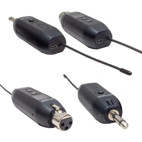 MAGICVOICE MV-19587 UHF GİTAR TİP KABLOLU MİKROFONU KABLOSUZ ÇEVİRİCİ (MİKROFON XLRLİ) resmi