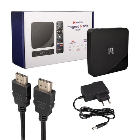 MAGBOX MAGROID TV BOX M2023 8 GB HDD 2 GB RAM 4K (ANDROID 10) resmi