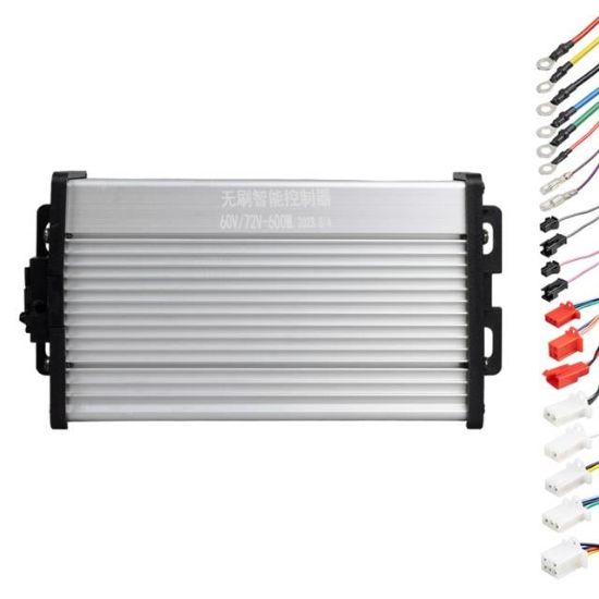 POWERMASTER SD-21466 60V-72V 600W ELEKTRİKLİ BİSİKLET VE SCOOTER AKILLI GÜÇ KONTROL ÜNİTESİ resmi