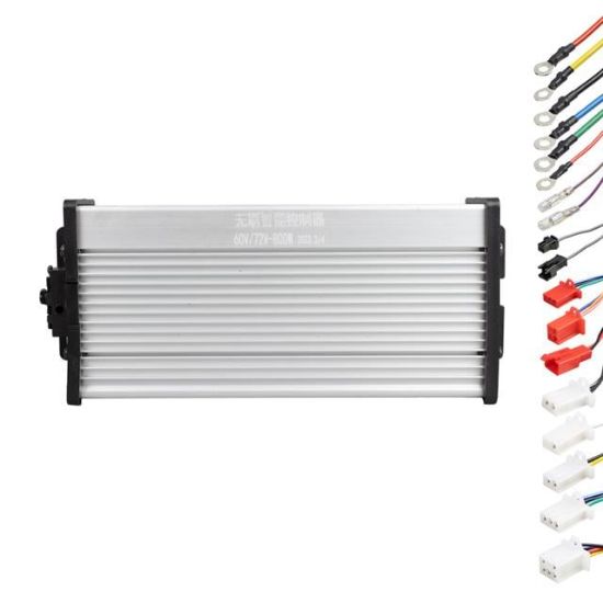 POWERMASTER SD-21468 60V-72V 800W ELEKTRİKLİ BİSİKLET VE SCOOTER AKILLI GÜÇ KONTROL ÜNİTESİ resmi