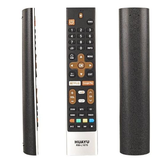 HUAYU KL SKYWORTH RM-L1670 NETFLIX-GOOGLE PLAY TUŞLU LCD LED TV KUMANDA resmi