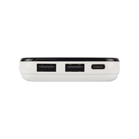 S-LINK IP-G2710 10000 MAH POWERBANK 2 USB PORT BEYAZ LCD GÖSTERGELİ POWERBANK resmi
