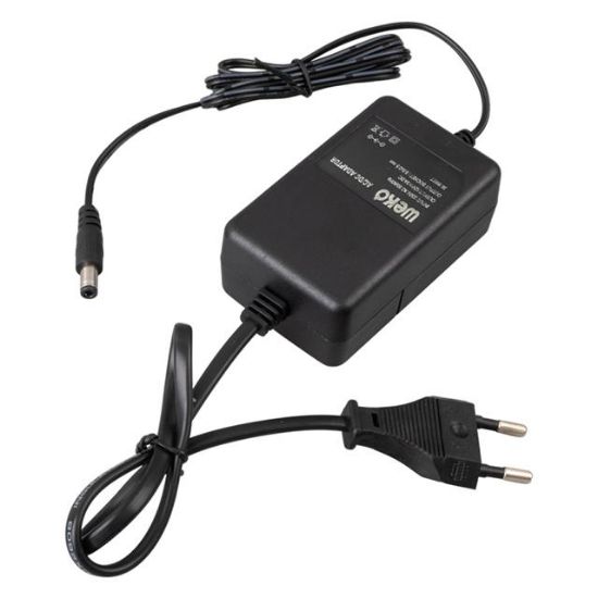 WEKO 12 VOLT - 3 AMPER 5.5*2.5 UÇLU YERLİ ÜRETİM PLASTİK KASA MASAÜSTÜ ADAPTÖR resmi