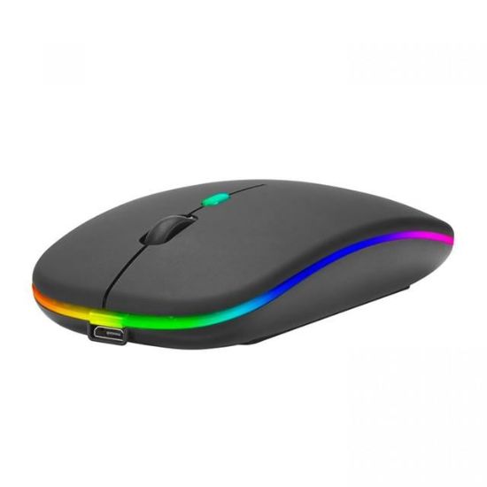 EVEREST SM-BT11 USB SİYAH 2IN1 BLUETOOTH 2.4GHZ ŞARJ EDİLEBİLİR KABLOSUZ MOUSE resmi