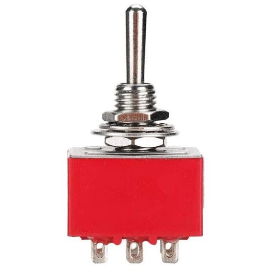 TOGGLE SWİTCH ON-OFF-ON Ø6MM MTS-303 (IC-148B) resmi