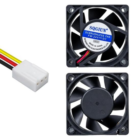 POWERMASTER IC-216A FIRÇASIZ DC FAN 60X60X25MM 24 VOLT 3 PİN resmi
