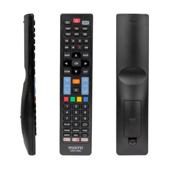 HUAYU KL URC1566 5 IN 1 YOUTUBE - NETFLIX - AMAZON TUŞLU UNIVERSAL LCD- LED TV KUMANDA resmi