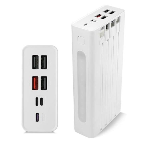 POWERWAY QC30S 30000 MAH DİJİTAL GÖSTERGELİ KENDİNDEN KABLOLU POWERBANK resmi