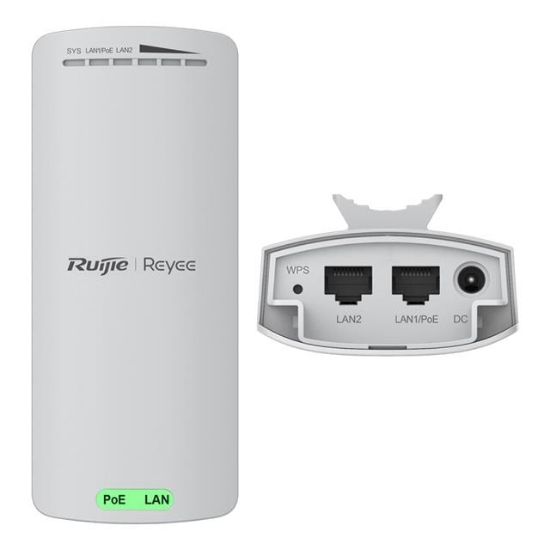 RUIJIE REYEE RG-EST100-E OUTDOOR 300 MBPS 2.4 GHZ 2Lİ PAKET DIŞ MEKAN ACCESS POINT (2Lİ PAKET) resmi