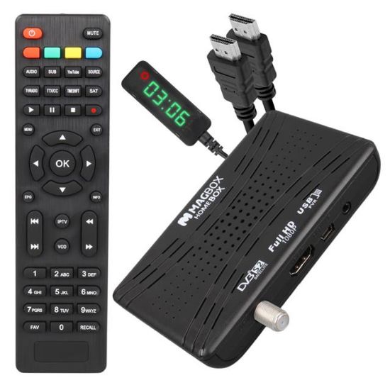 MAGBOX HOMEBOX FULL HD UYDU ALICISI 4000 KANAL TKGS / YOUTUBE / USB DESTEKLİ (UZATMA DİSPLAY GÖZLÜ) resmi
