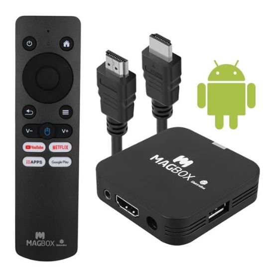 MAGBOX ELECTROBOX 2 GB RAM H313 İŞLEMCİ 16 GB HDD 4K ULTRA HD ANDROID BOX (ANDROID 10) resmi