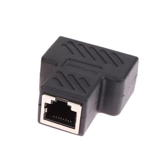 PowerMaster PM-26130 Ethernet RJ45 TO 2X Çoklayıcı Dişi Splitter Adaptör resmi