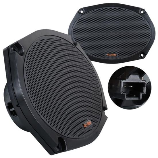 Fullsound K-6934 6X9'' 250 Watt 4 Ohm Oval Oto Hoparlör (2'li Takım) resmi