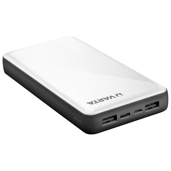Varta 15.000mAh Led Göstergeli Powerbank 2xUSB Type-C Micro-USB Şarj Girişli resmi