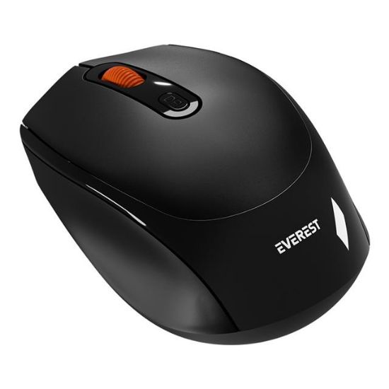 Everest SMW-87 USB Siyah 2.4Ghz 1600DPI Kablosuz Mouse resmi