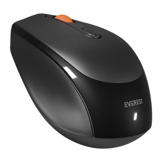 Everest SMW-87 USB Siyah 2.4Ghz 1600DPI Kablosuz Mouse resmi