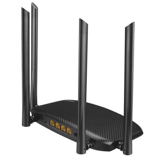 Everest EWR-AC5-V3 AC1200Mbps Dual Band Wi-Fi 2.4G/5G 6dBi Anten Kablosuz Router resmi