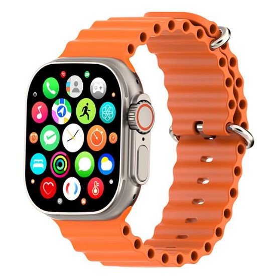 Hytech W69 Watch IOS ve Android Uyumlu MActive 2.05 inç Geniş Ekranlı Turuncu Akıllı Saat resmi