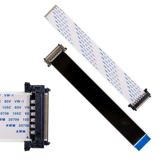 PFC KABLO 4K 51 PİNLİ 20 CM BİREBİR (TEK UCU SOKETLİ) resmi