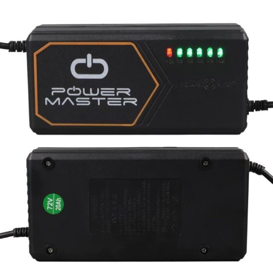 POWERMASTER PM-31125 72 VOLT - 20 AMPER ELEKTRİKLİ BİSİKLET ŞARJ CİHAZI resmi