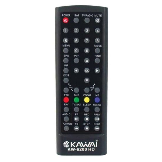 KR KAWAİ KW-6200 HD UYDU KUMANDASI (31808=31533) resmi