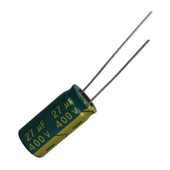 27/400 V KONDANSATÖR İNCE UZUN BACAK resmi