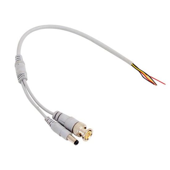 POWERMASTER BNC + POWER JACKLI 30 CM GÜVENLİK KABLOSU resmi