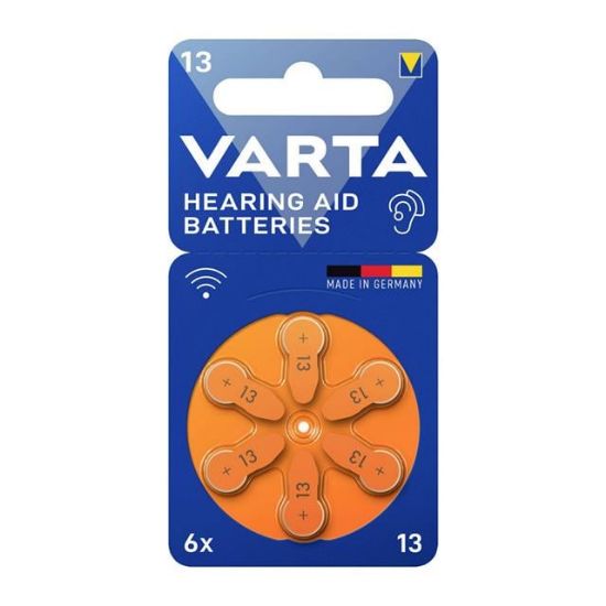 VARTA 13 NO KULAKLIK PİLİ (6LI PAKET) resmi