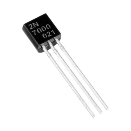 2N 7000 TO-92 MOSFET TRANSISTOR resmi