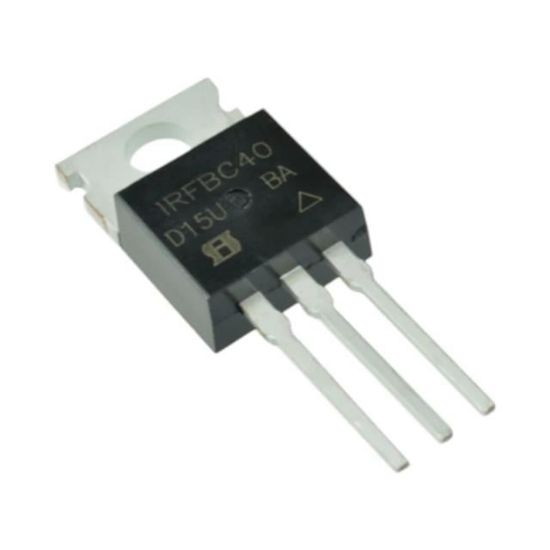 IRFBC 40 TO-220 MOSFET TRANSISTOR resmi