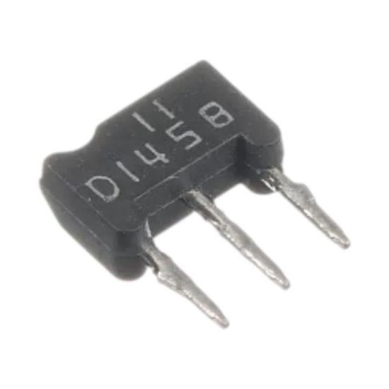 2SD 1458 SIP-3 TRANSISTOR resmi