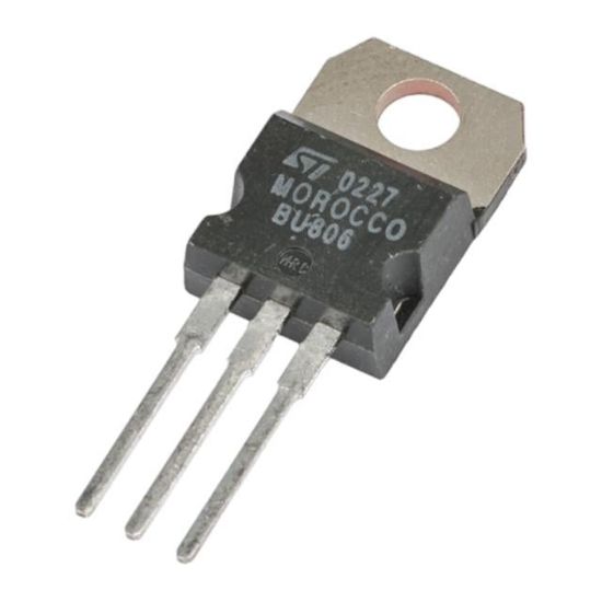 BU 806 TO-220 TRANSISTOR resmi