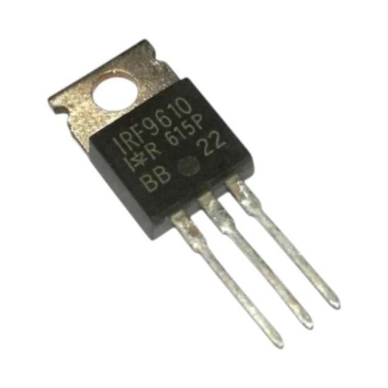 IRF 9610 TO-220 MOSFET TRANSISTOR resmi