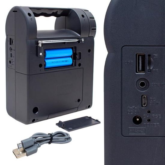 MAGICVOICE FP-26 USB/SD/FM/BLUETOOTH DESTEKLİ FENERLİ TAŞINABİLİR HOPARLÖR resmi