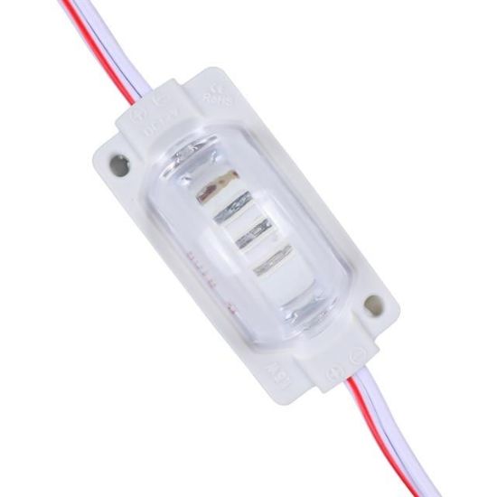 POWERMASTER 12 VOLT 0.6 WATT 2835 RGB 85X73 MM IP65 240-260 LÜMEN 180 DERECE MODÜL LED resmi