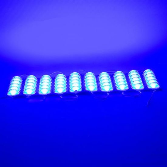 POWERMASTER MODÜL LED 12V 4W MAVİ 3030 10X53.8 MM IP65 260-280LM 180 DERECE resmi