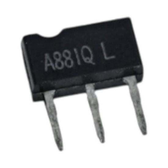 2SA 881 SIP-3 TRANSISTOR resmi