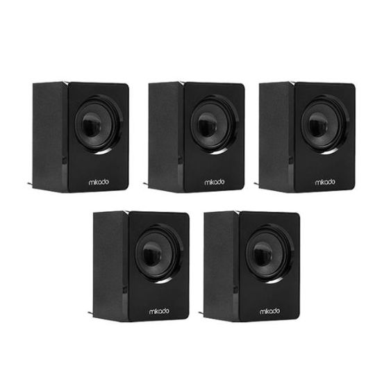 MIKADO MD-505 5+1 USB+SD+FM DESTEKLİ BLUETOOTH SPEAKER - HOPARLÖR resmi