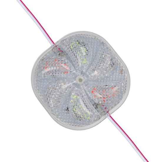 PowerMaster PM-14703 12 Volt 3 Watt Karışık (R+G+B) Yanıp Sönen Çakar 6565-2835 Modül Led 65x65x12mm resmi