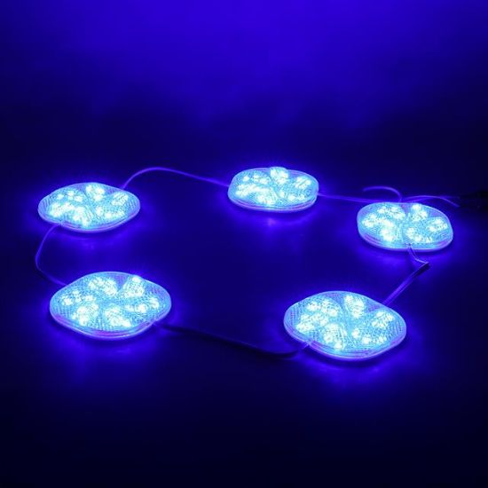 PowerMaster PM-14706 12 Volt 3 Watt Mavi Sabit 6565-2835 Modül Led 65x65x12mm resmi