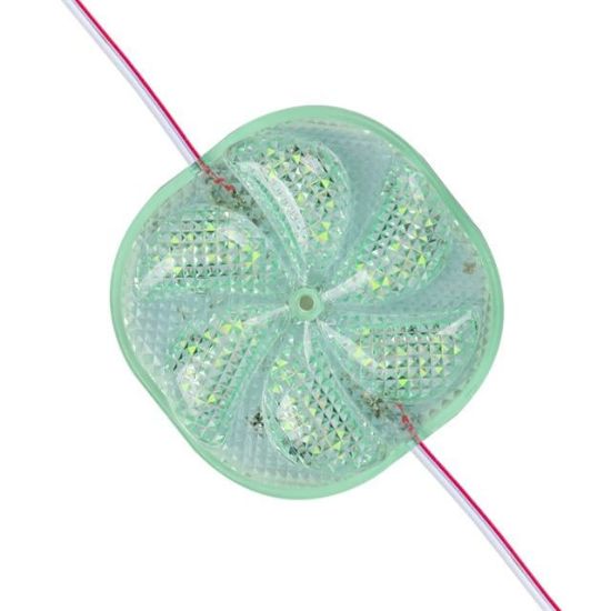 PowerMaster PM-14707 12 Volt 3 Watt Yeşil Sabit 6565-2835 Modül Led 65x65x12mm resmi