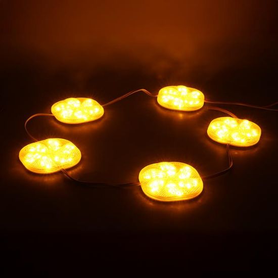 PowerMaster PM-14708 12 Volt 3 Watt Sarı Sabit 6565-2835 Modül Led 65x65x12mm resmi