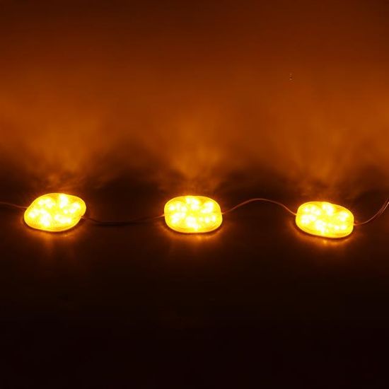 PowerMaster PM-14708 12 Volt 3 Watt Sarı Sabit 6565-2835 Modül Led 65x65x12mm resmi