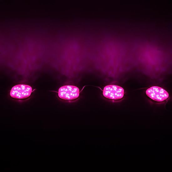 PowerMaster PM-14709 12 Volt 3 Watt Pembe Sabit 6565-2835 Modül Led 65x65x12mm resmi