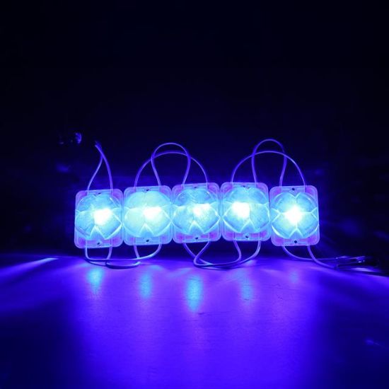 Powermaster PM-14721 12 Volt 2 Watt Mavi Sabit 4333-3030 Modül Led 43x33x28mm resmi