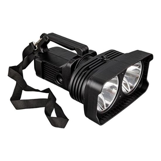 POWERMASTER W5123 SÜPER PARLAK PİLLİ - ŞARJLI - 4 FARKLI MOD SEÇENEKLİ BATTAL BOY EL FENERİ resmi