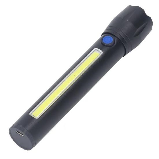 POWERMASTER PM-16754 ŞARJ EDİLEBİLİR ZOOMLU COB LED EL FENERİ resmi