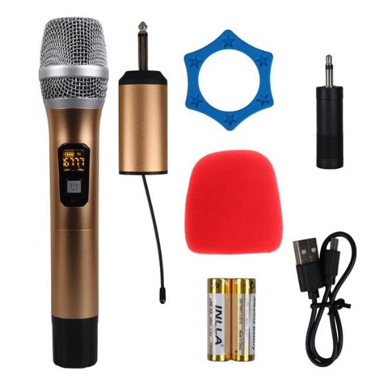 MAGICVOICE MV-1301E UHF EKRANLI 1 EL KABLOSUZ TELSİZ MİKROFON resmi