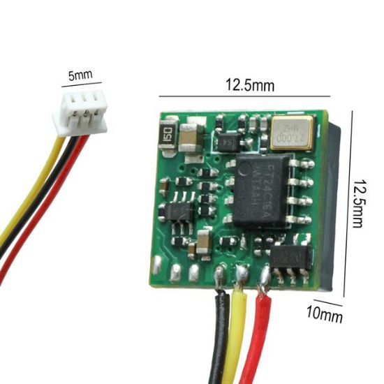 HELLO HL-19305 3.6 MM 800 TVL 1/4 SENSÖR MİKROFONLU MİNİ KAMERA resmi